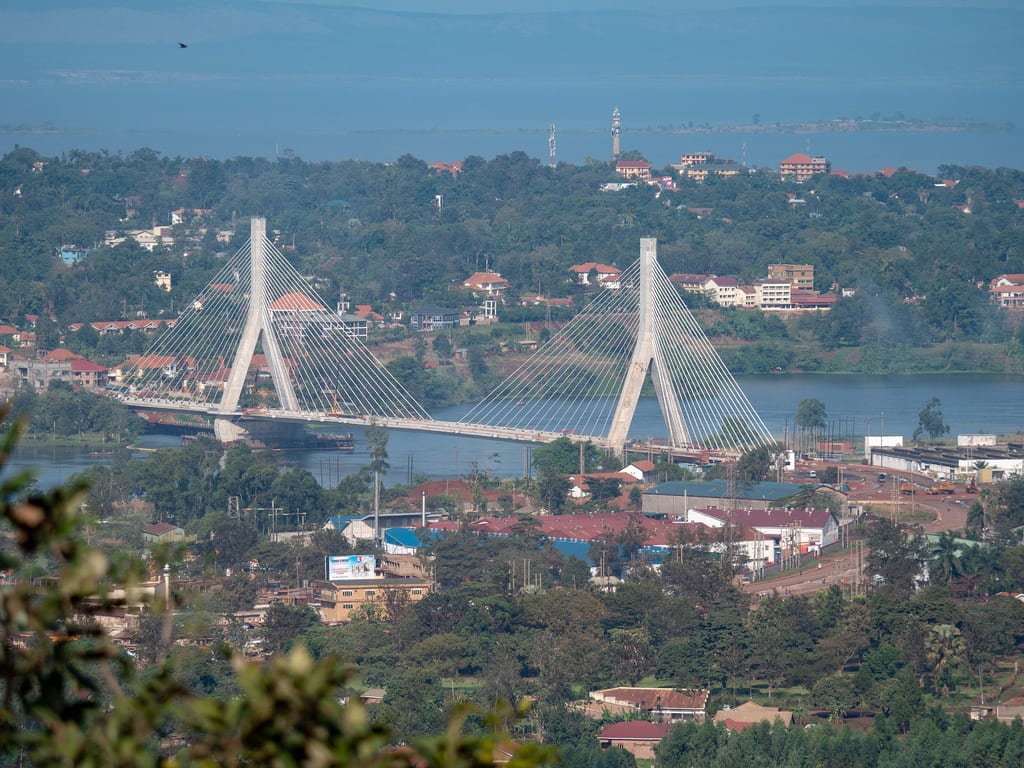 How far is Jinja from Kampala, and how long does it take to get there?