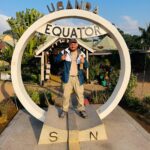 Are there monuments at the Equator crossing points?